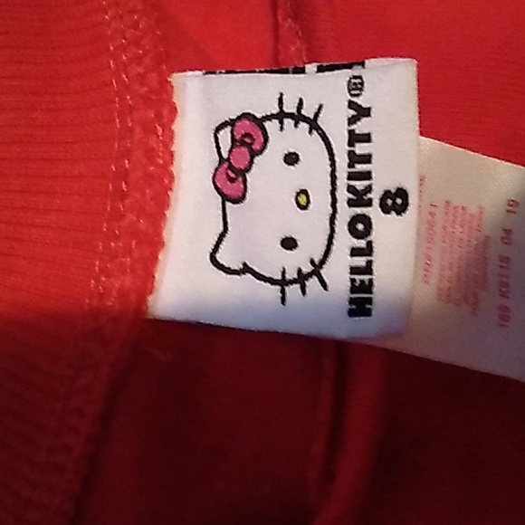 Girls Hello Kitty Sweatshirt Size 8 - Picture 5 of 7